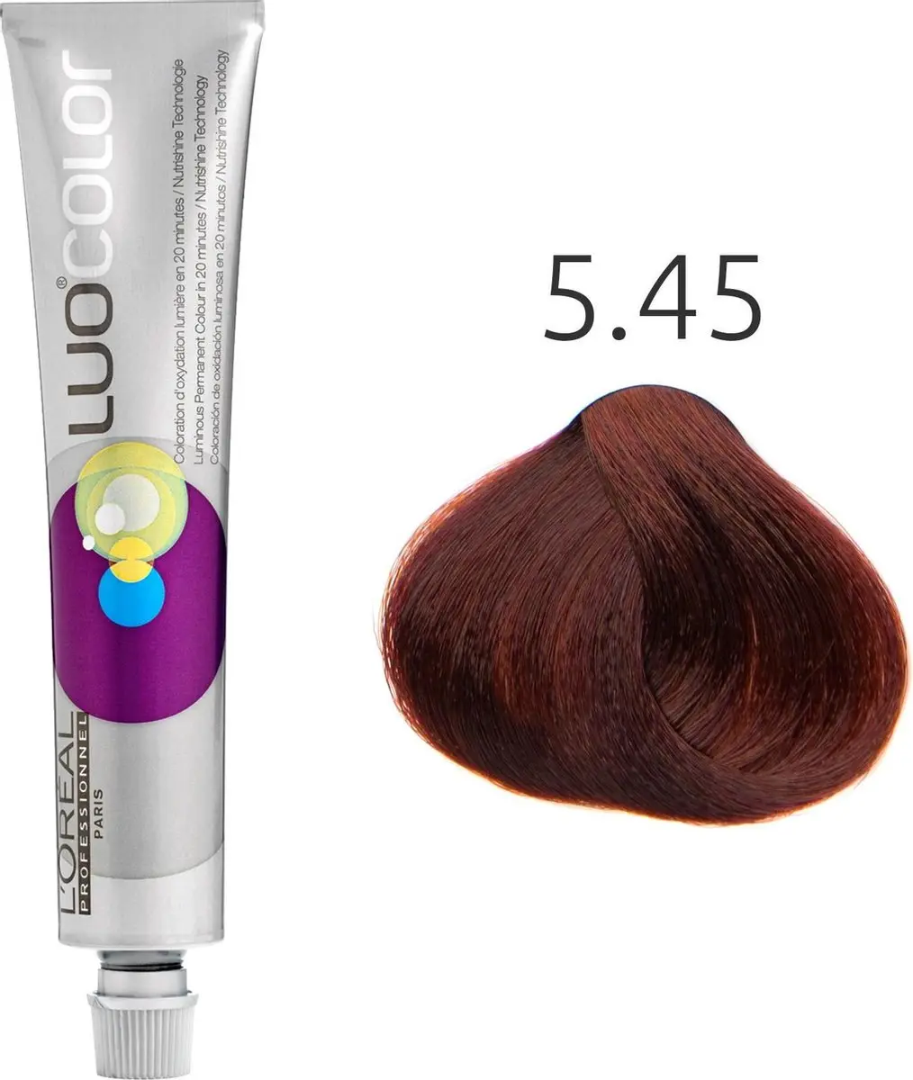 L'Oréal Paris LuoColor 5.45 50ml - Zwart