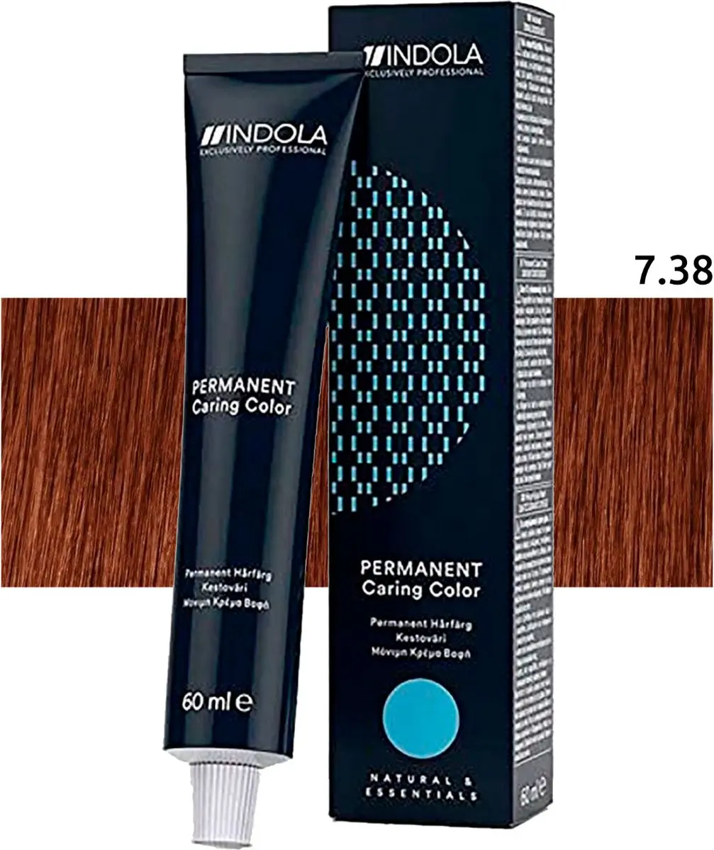 Indola Profession Permanent Color 7.38 60ml
