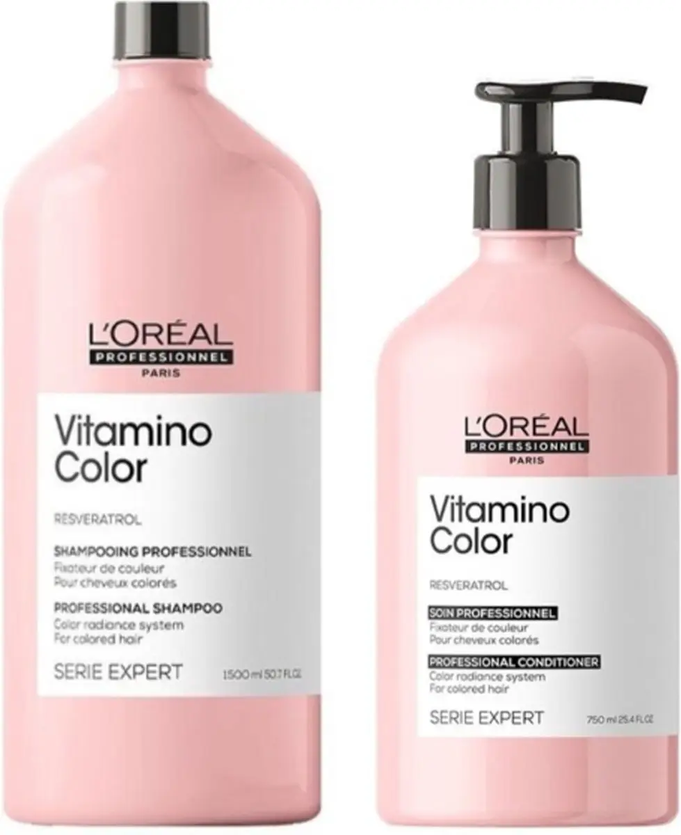 L'Oréal Professionnel Vitamino Color Shampoo & Conditioner 2250ml