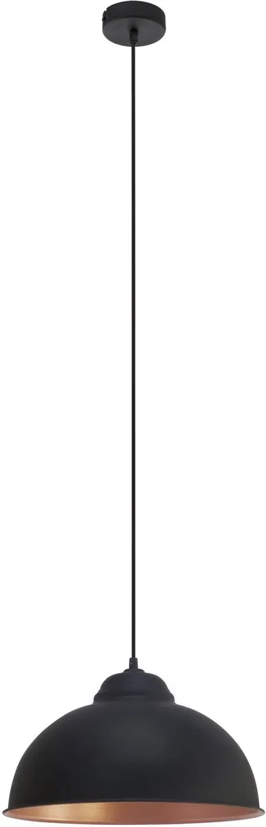 Eglo Truro 2 Hanglamp Ø37cm - Zwart/Koper