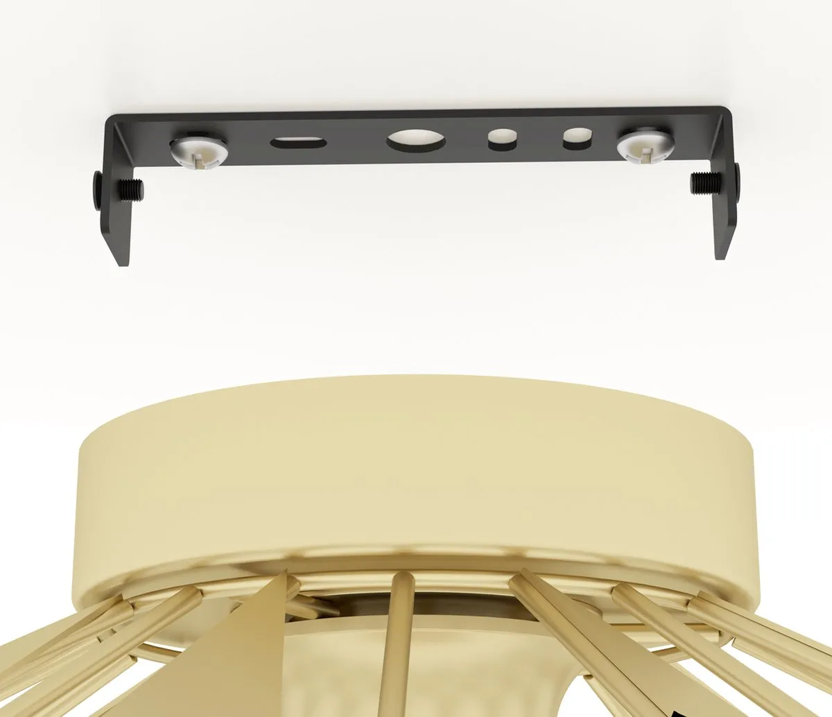Eglo Carlton Plafondlamp E27 - Ø47cm Goud