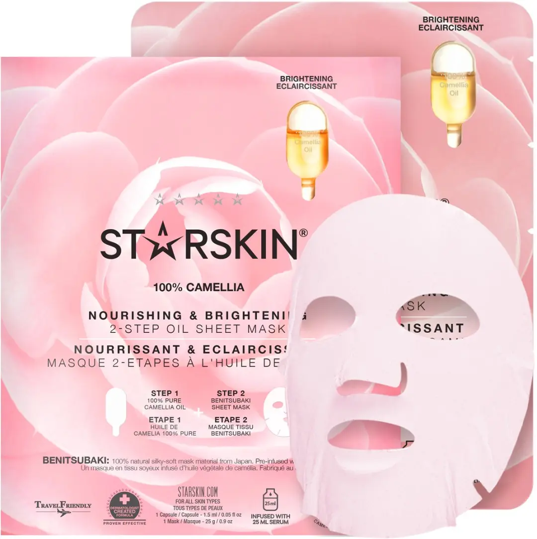 Starskin Camellia 2-Stappen Gezichtsmasker