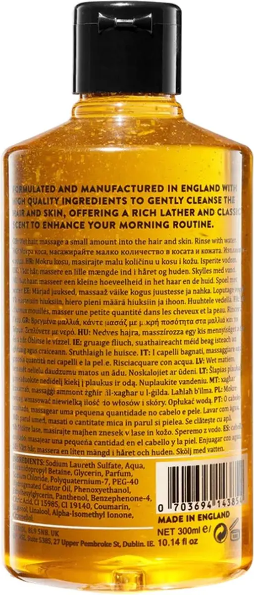 Dapper Dan Shampoo 300ml - Alle Haartypes