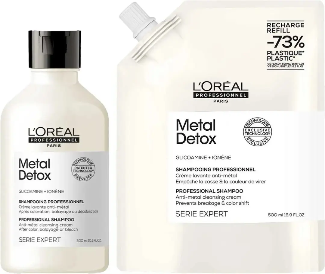 L'Oréal Professionnel Metal Detox Shampoo Refill Set 800ml