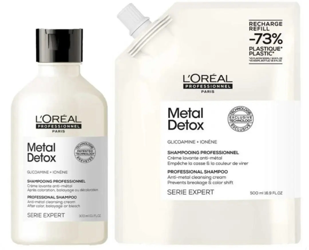 L'Oréal Professionnel Metal Detox Shampoo Refill Set 800ml