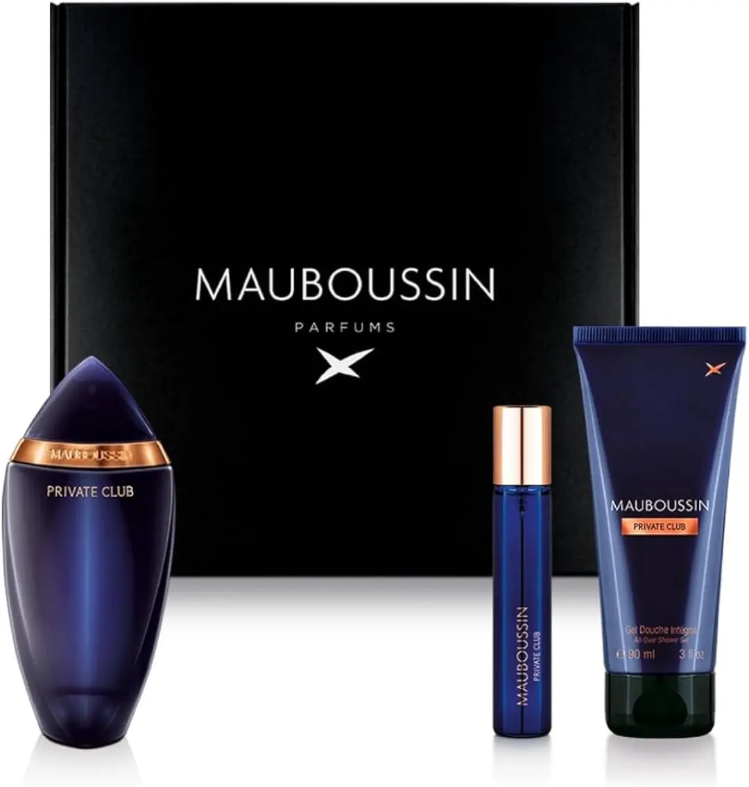 Mauboussin Private Club Eau de Parfum Set - 120ml + 90ml Douchegel