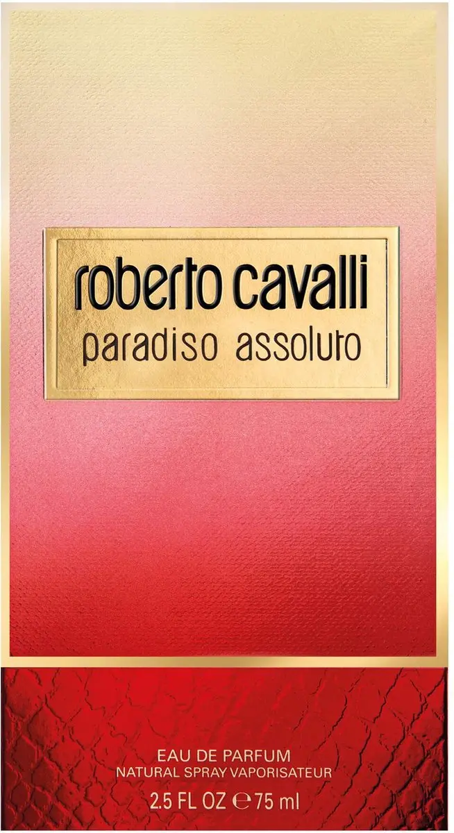 Roberto Cavalli Paradiso Assoluto Eau de Parfum 75ml