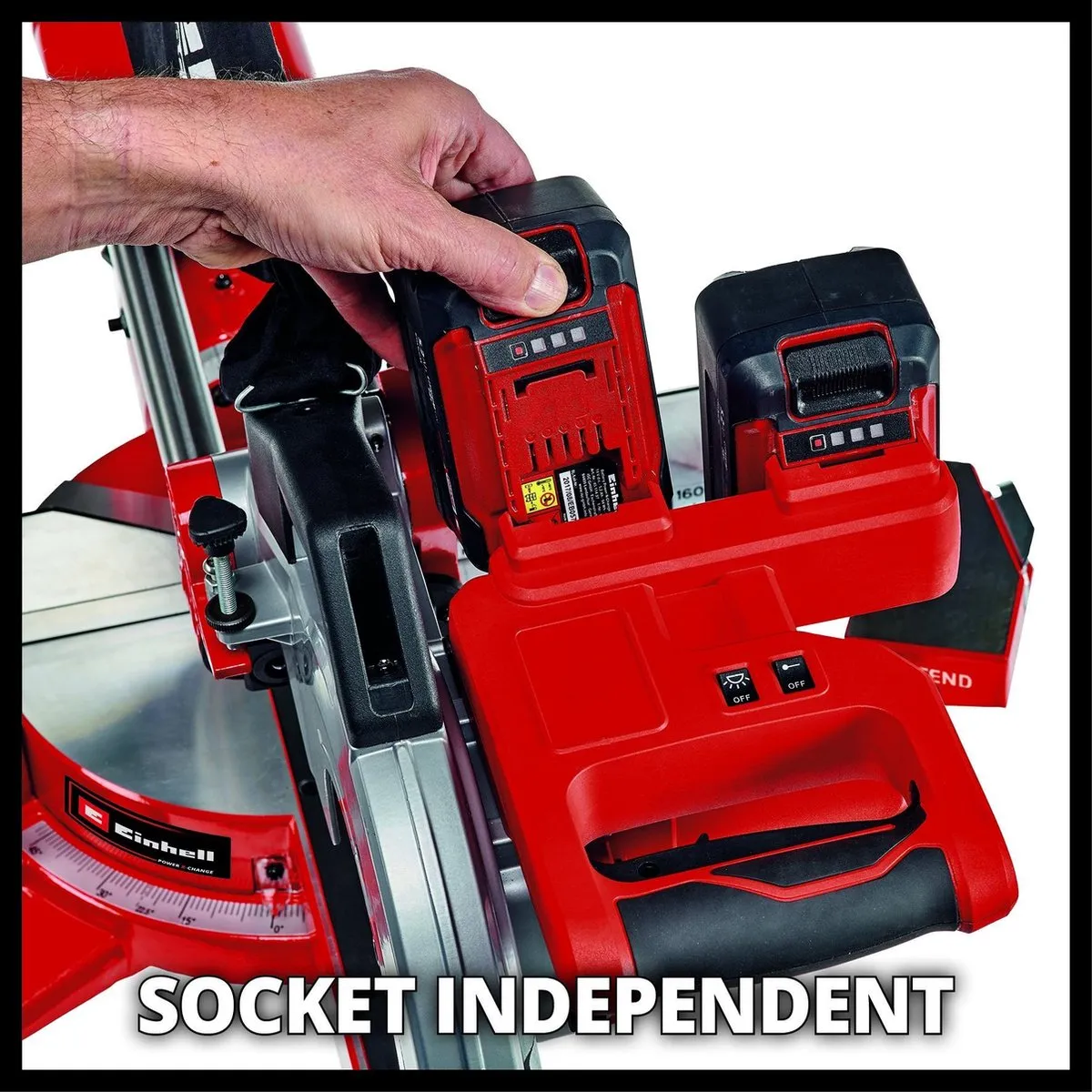 Einhell TE-SM 36/210 Li Accu Afkort-/Verstekzaag - 210mm - Hout