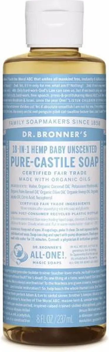 Dr. Bronner's Vloeibare Zeep Baby Mild 945ml