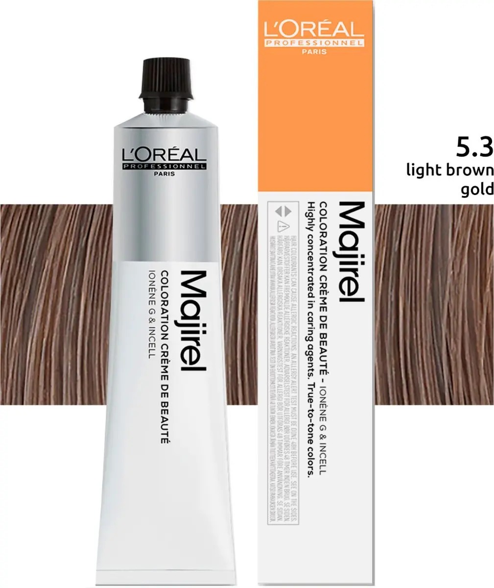 L'Oréal Professionnel Majirel Haarverf 50ml - Kleur 5.3