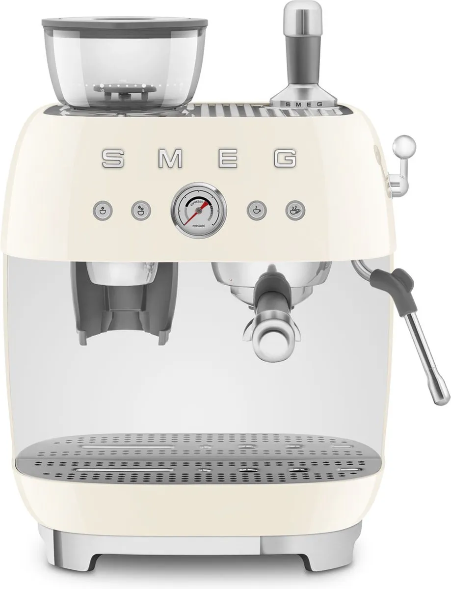 Smeg EGF03CREU Espressomachine met bonenmaler