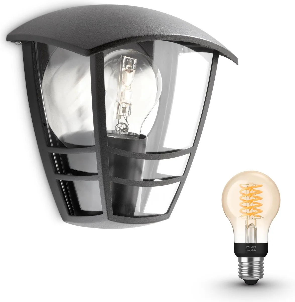 Philips Hue Creek Wandlamp E27 Warmwit
