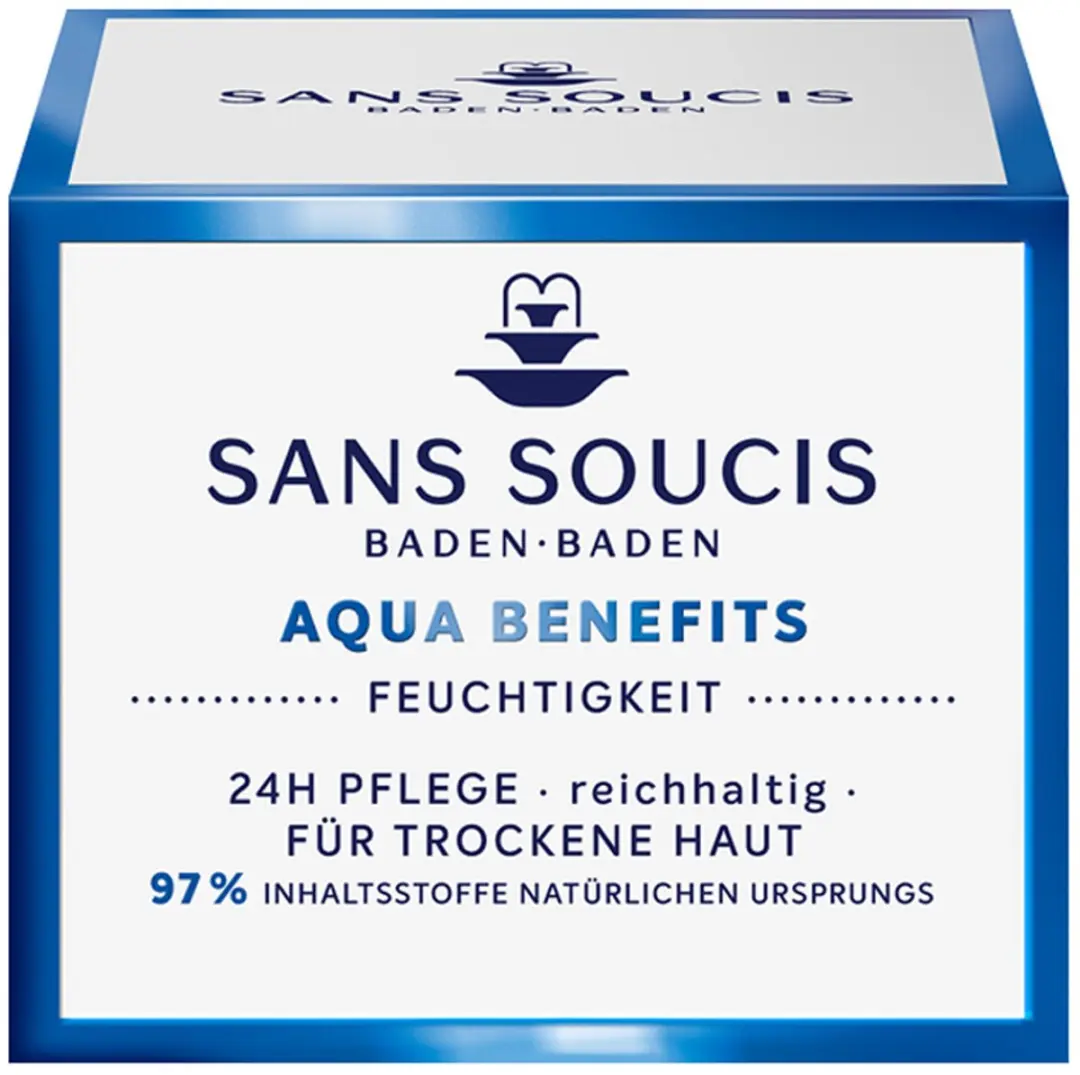 Sans Soucis Aqua Benefits Nachtcrème 50ml - Droge Huid