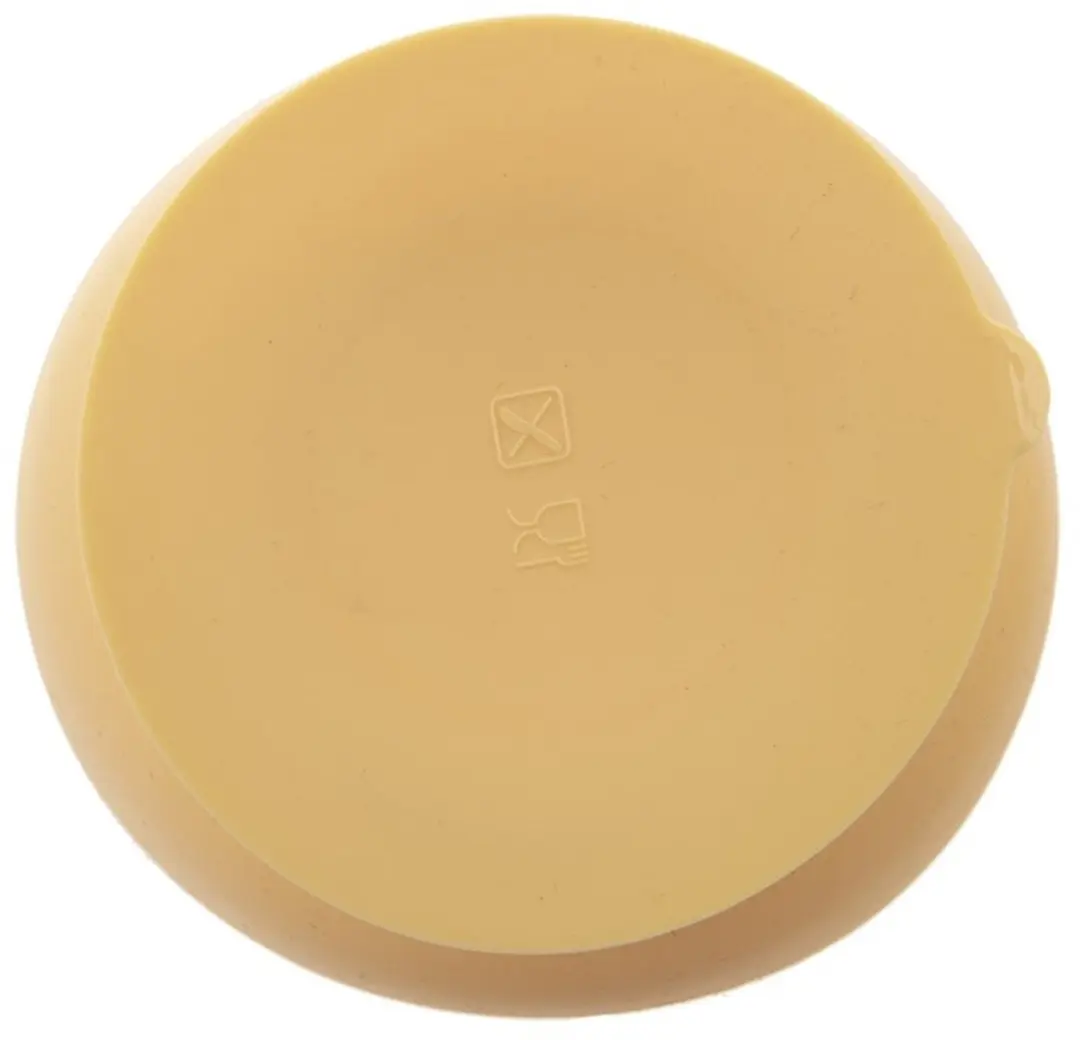Orion Kinderkom Siliconen - 360ml - Geel - Zuignap - afbeelding 6 van 6
