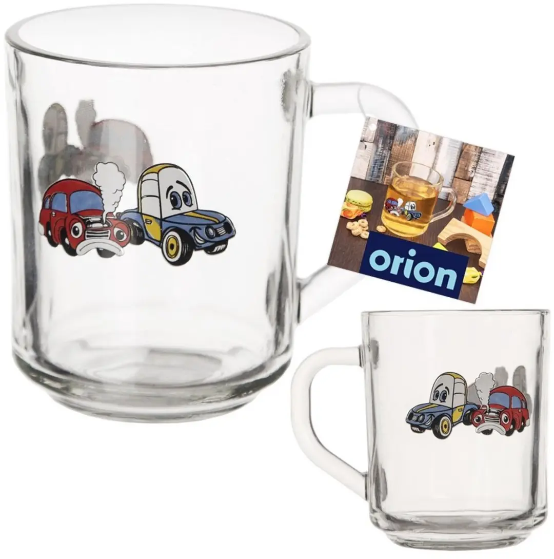 Orion Kinderglas Auto 230ml - Transparant