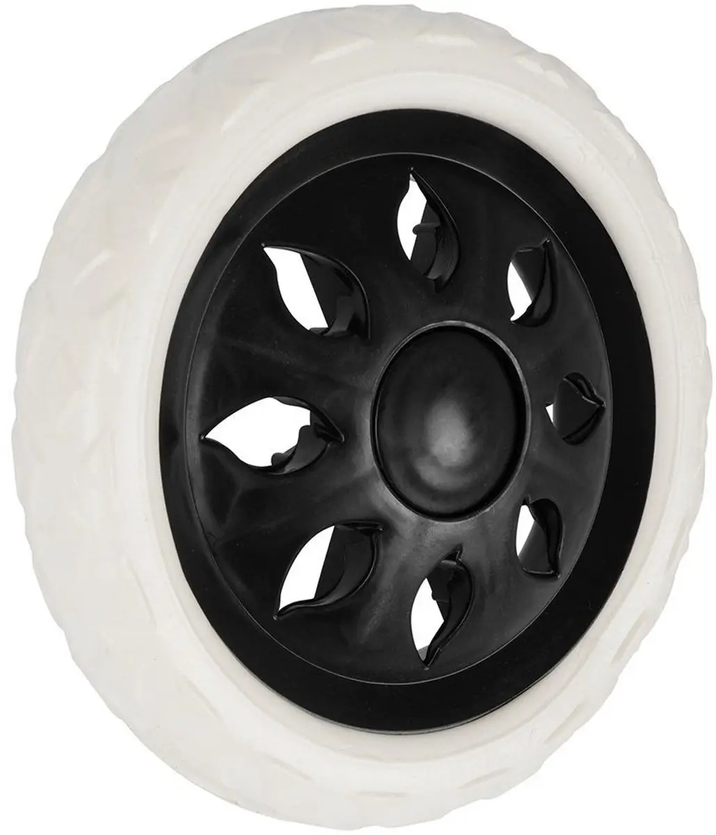 Orion Vervangwielen Winkelwagen 16cm - Zwart - afbeelding 6 van 6