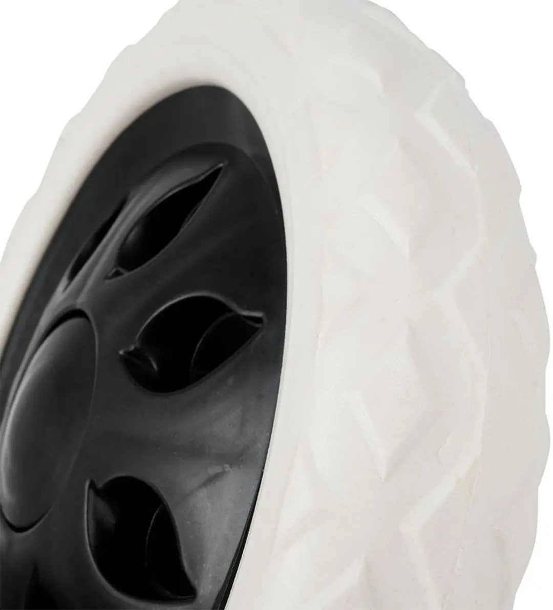 Orion Vervangwielen Winkelwagen 16cm - Zwart