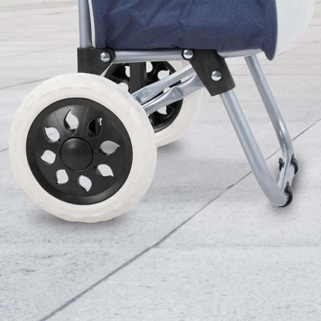 Orion Vervangwielen Winkelwagen 16cm - Zwart