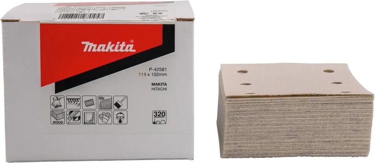 Makita P-42581 Schuurvel K320 114x102