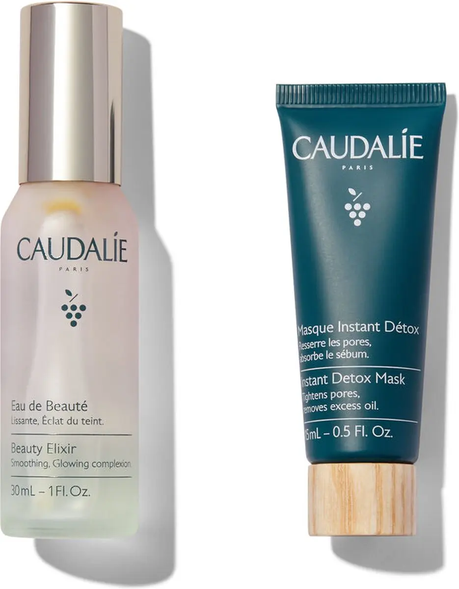 Caudalie Kerstset Schoonheidelixir & Instant Detox Masker - 45ml