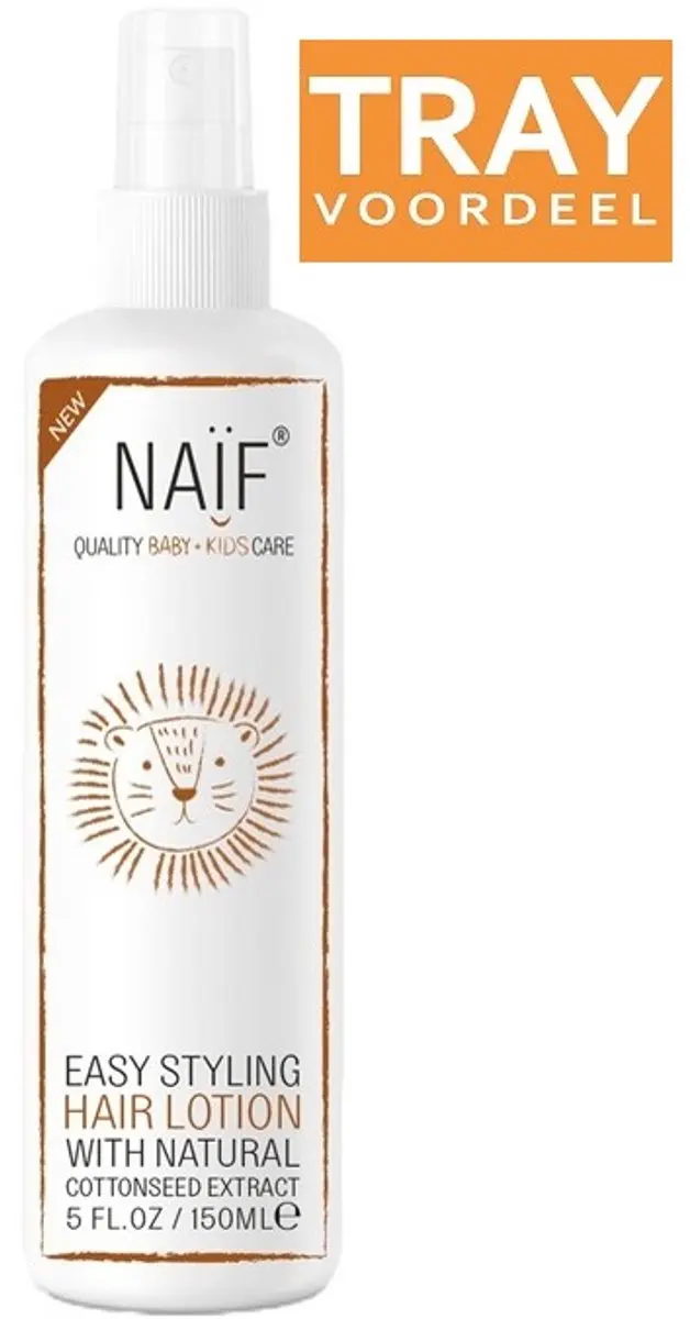 Naïf Baby & Kids Easy Styling Hair Lotion 6x150ml
