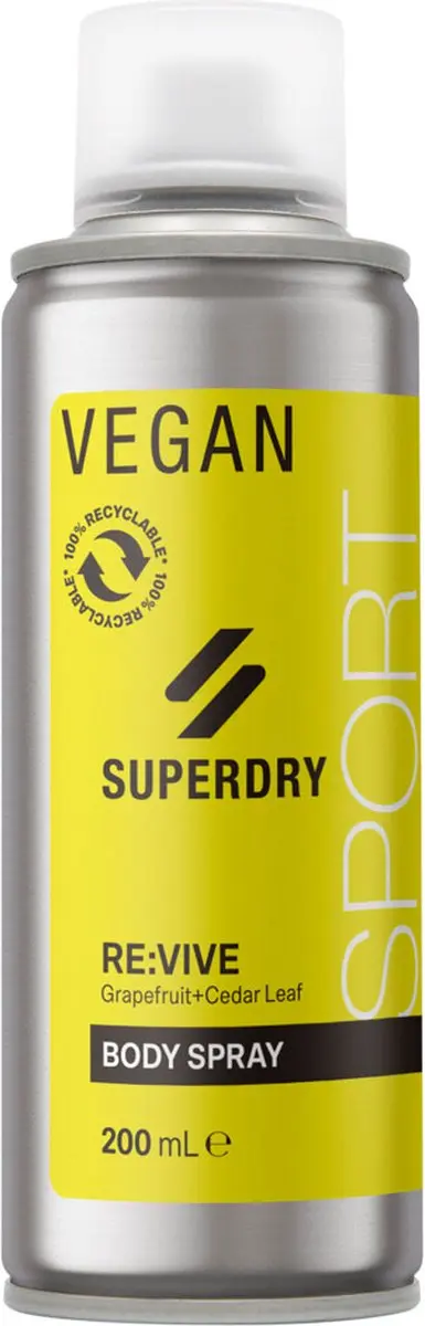 Superdry Sport Body Spray Re Vive 200ml