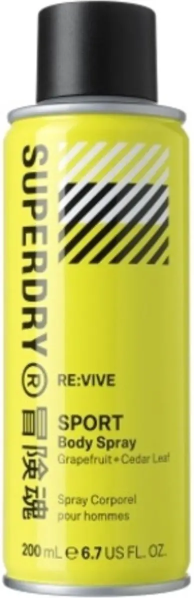 Superdry Sport Body Spray Re Vive 200ml