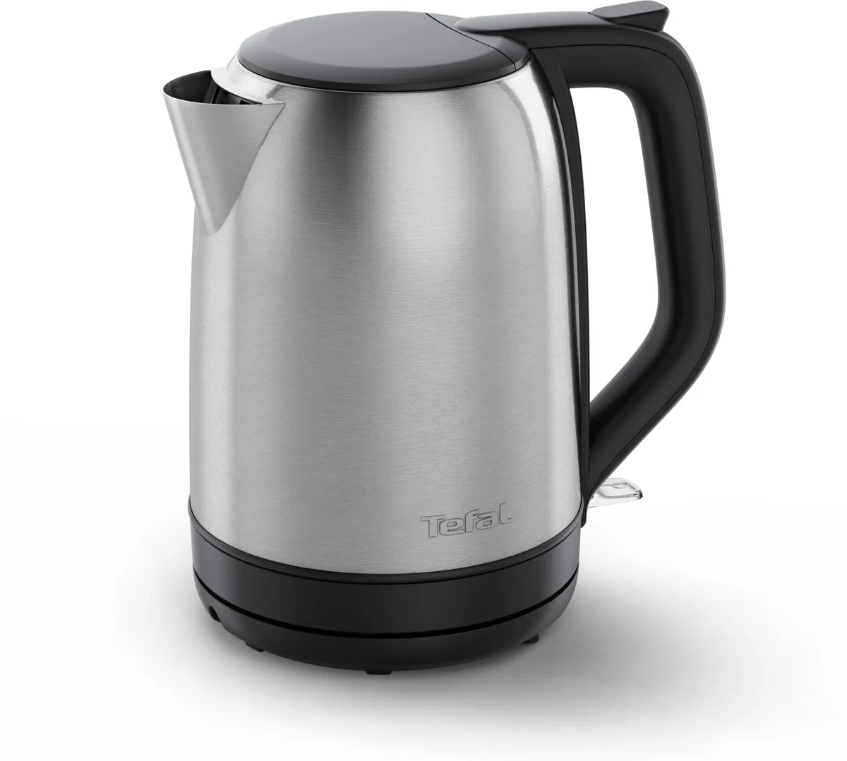 Tefal Subito KO5S0D - Waterkoker - 1,7L - Modern Design - 1-kopsindicator - Uitneembaar Antikalkfilter - 2400W - RVS