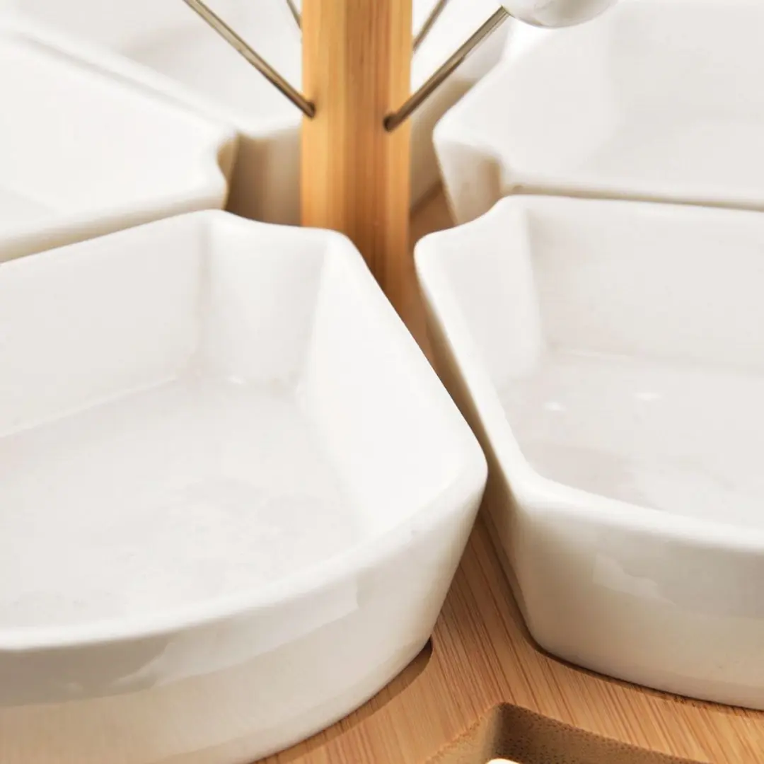 Orion Whiteline Porseleinen Snackschalen 28,5cm - 10 Stuks