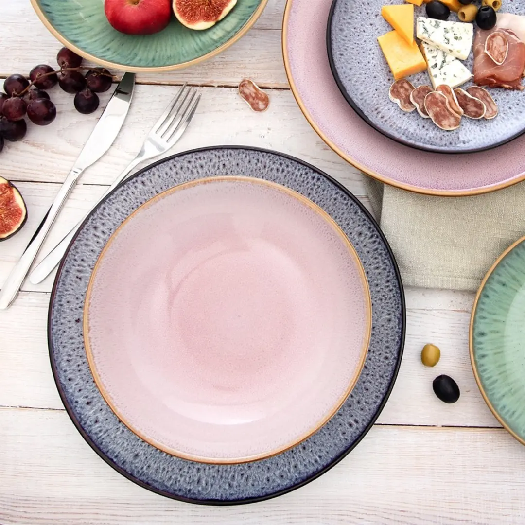 Orion Glaze Serie Keramisch Diep Bord 27cm - Violet