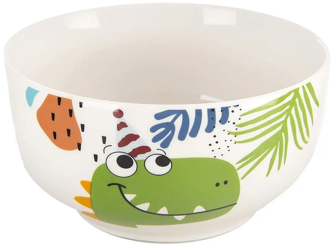 Orion Kinderservies Set Dino Motief - 2-delig - Meerkleurig