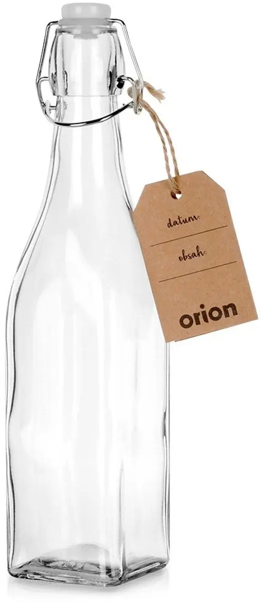 Orion Glazen Fles 530ml - Retro - Transparant