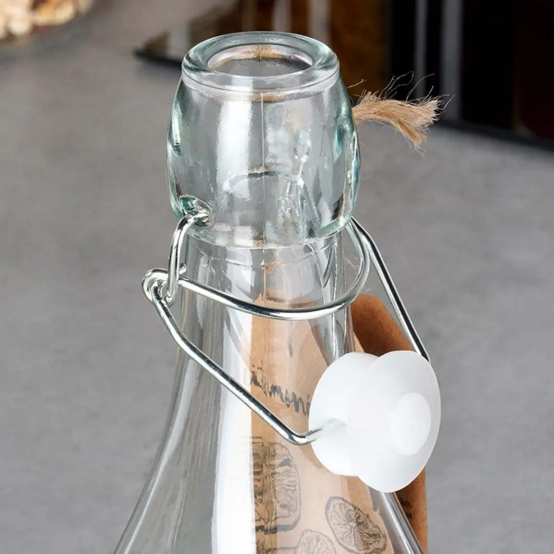 Orion Glazen Fles 530ml - Retro - Transparant - afbeelding 6 van 6