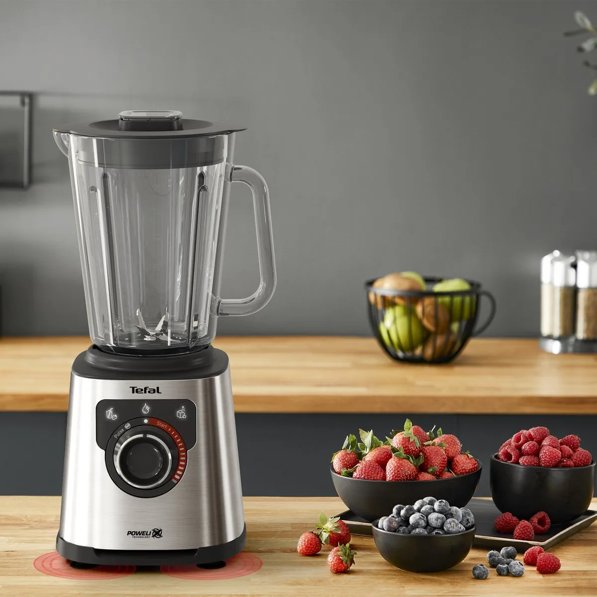 Tefal PerfectMix+ BL871D31 Blender 1200W - 1,5L - Grijs - afbeelding 6 van 6