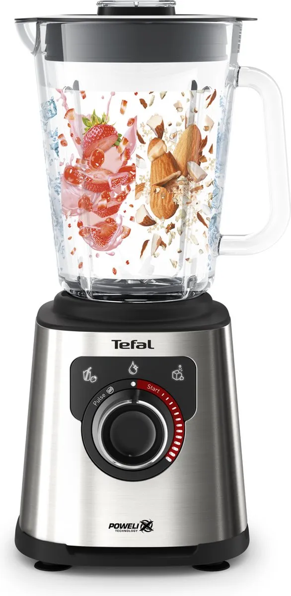 Tefal PerfectMix+ BL871D31 Blender 1200W - 1,5L - Grijs