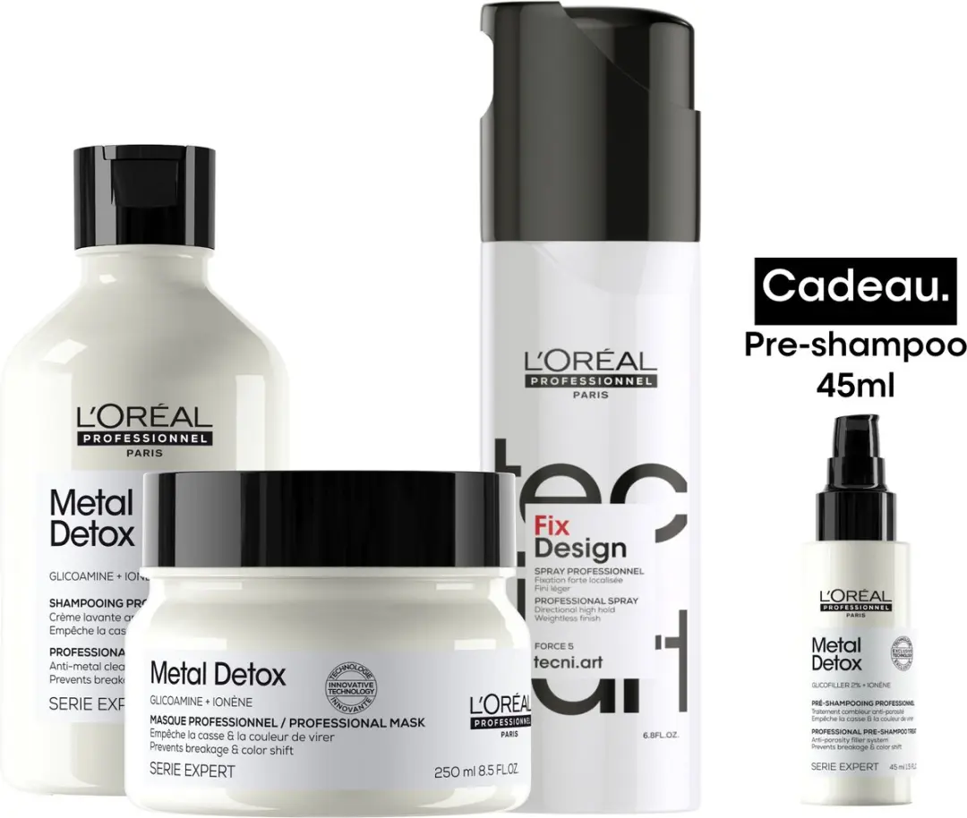L'Oréal Professionnel Metal Detox Bundel