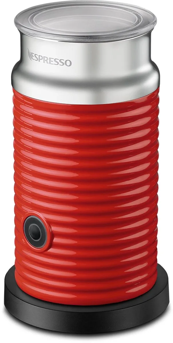 Nespresso Aeroccino 3 Melkopschuimer - 240ml - 3 standen - Rood