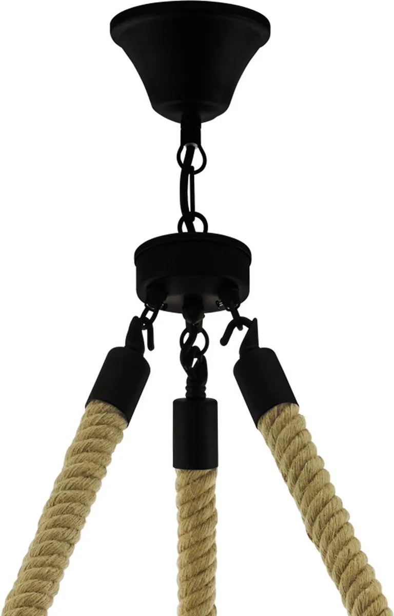 Eglo Rampside Hanglamp Ø76cm - Zwart