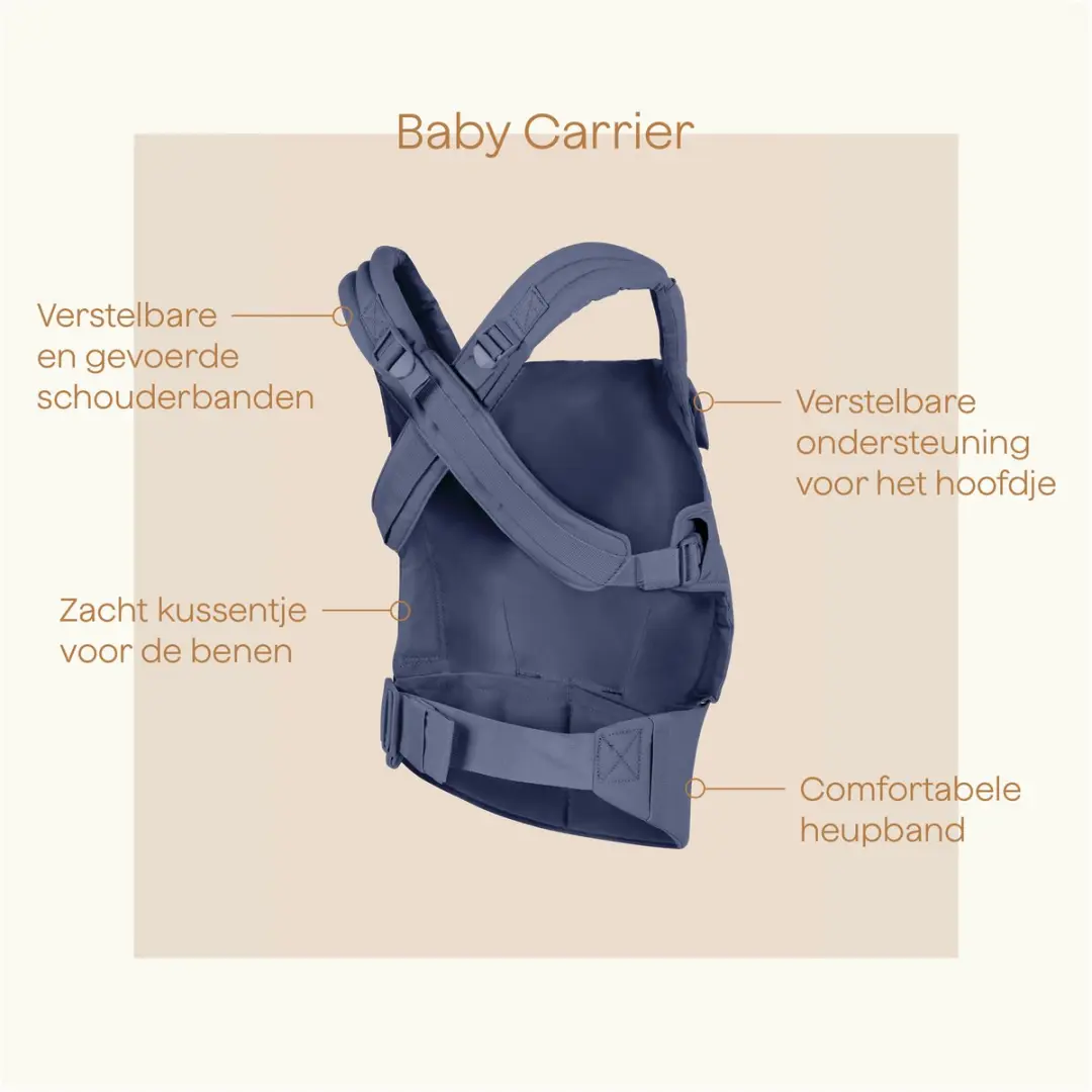 Kare Draagzak Breezy Blue