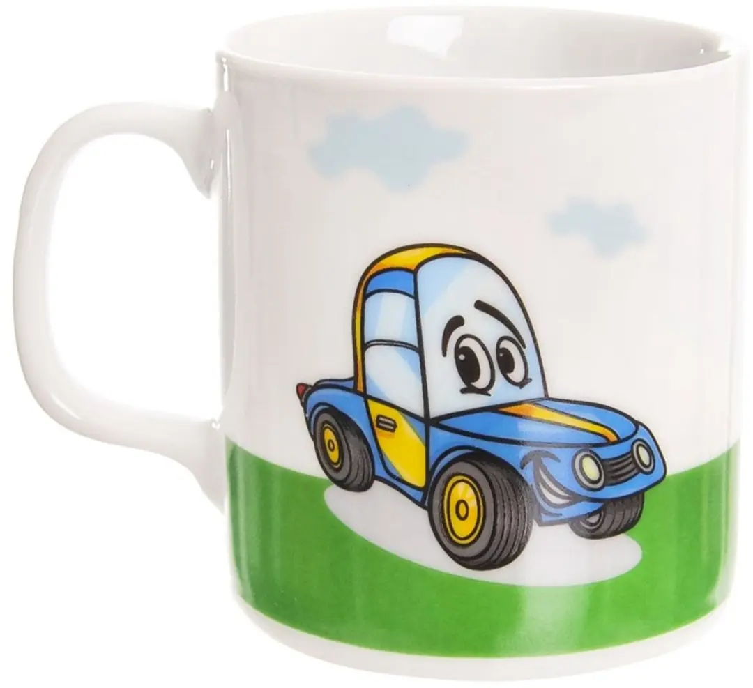 Orion Kinderservies Auto - Porselein - 3-delig - Wit/Kleurrijk - afbeelding 6 van 6