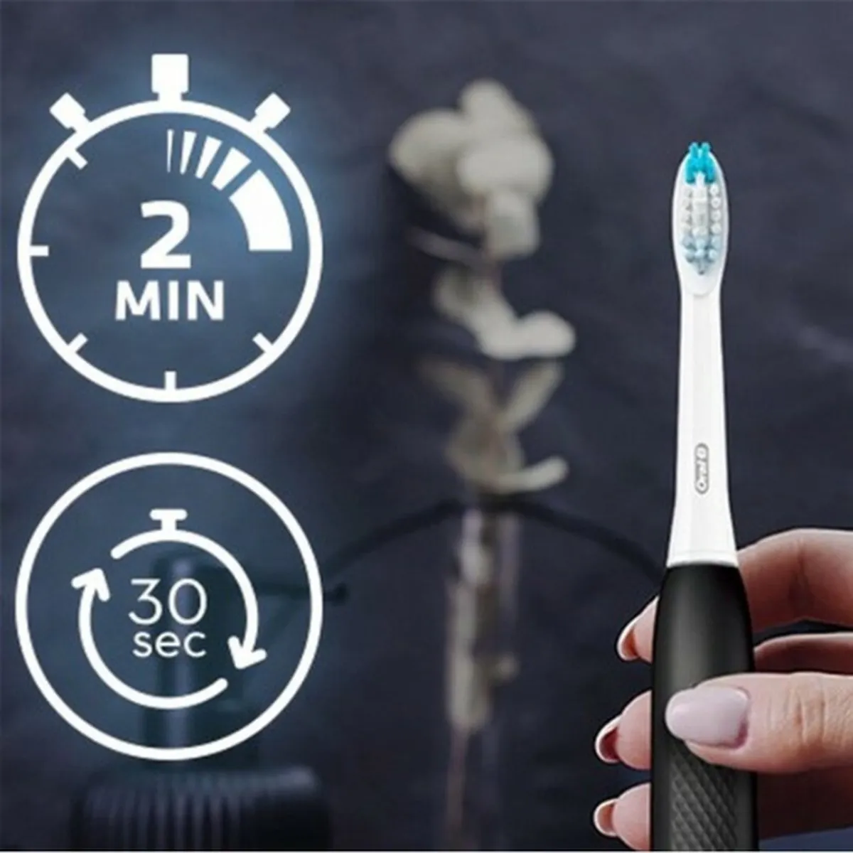 Oral-B Pulsonic Slim Clean 2000 Black - 2 Snelheden