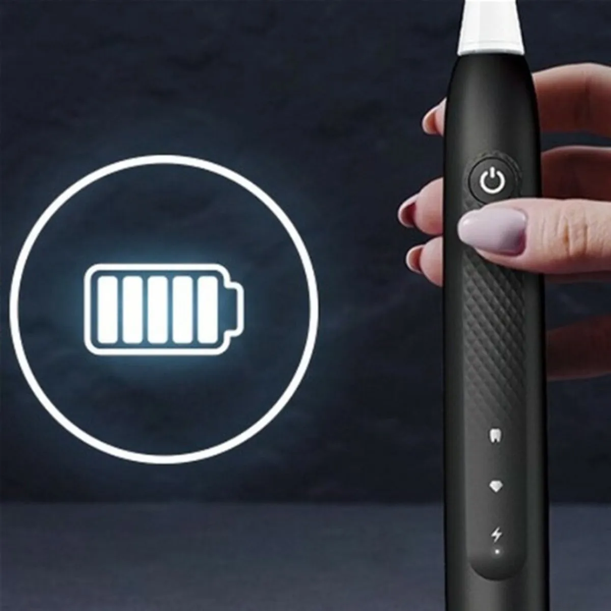 Oral-B Pulsonic Slim Clean 2000 Black - 2 Snelheden