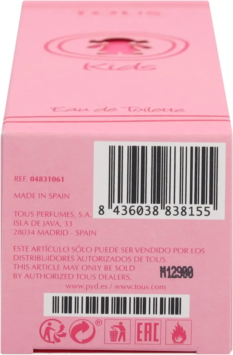 Tous Kids Girl Kinderparfum 100ml - afbeelding 6 van 6