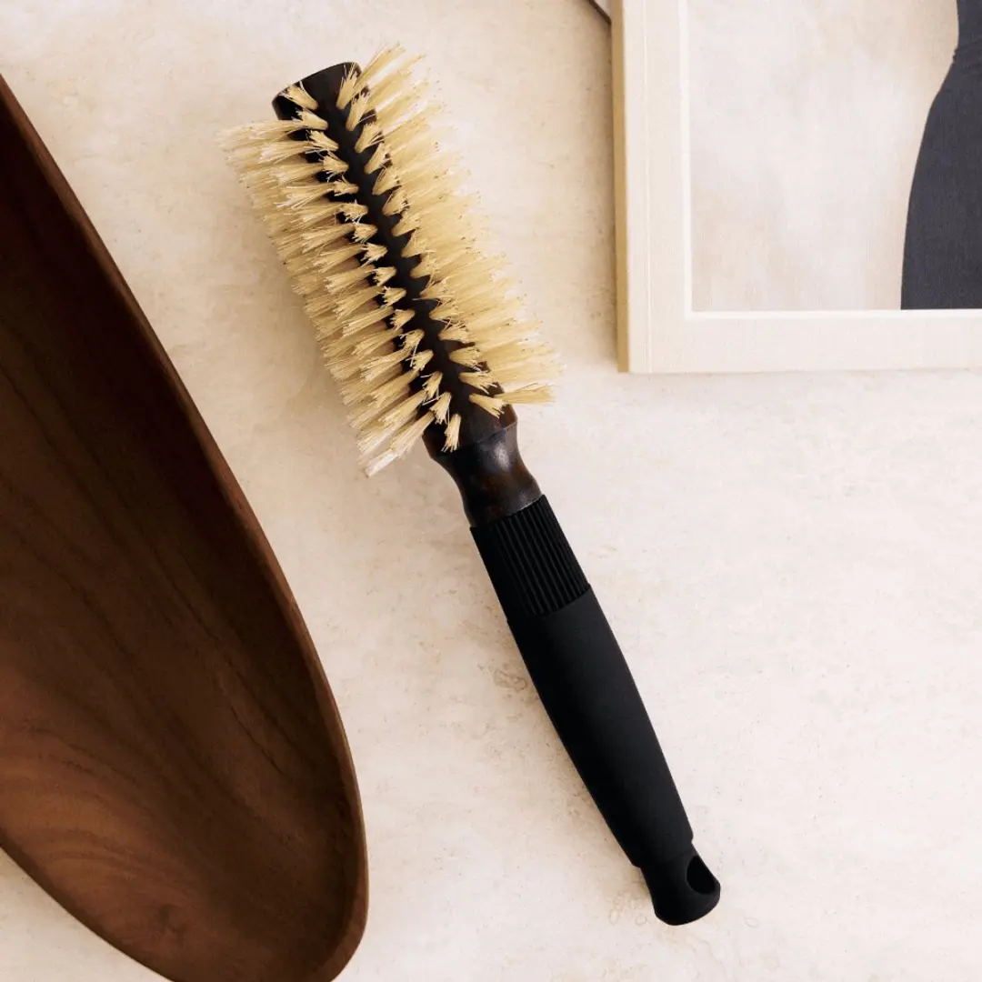 Christophe Robin Pre-Curved Blowdry Borstel - Zwijnenhaar
