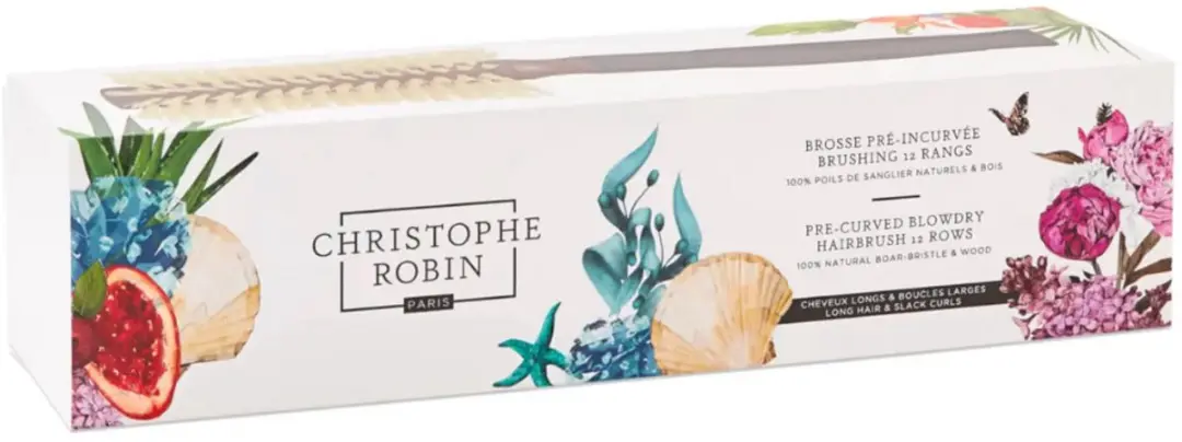 Christophe Robin Pre-Curved Blowdry Borstel - Zwijnenhaar