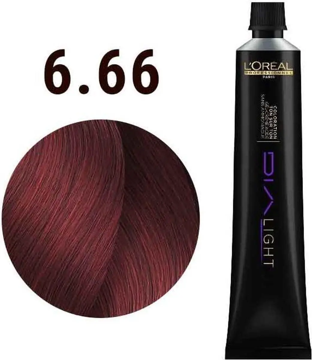 L'Oréal Professionnel Dia Light Haarverf 6.66 - 50ml