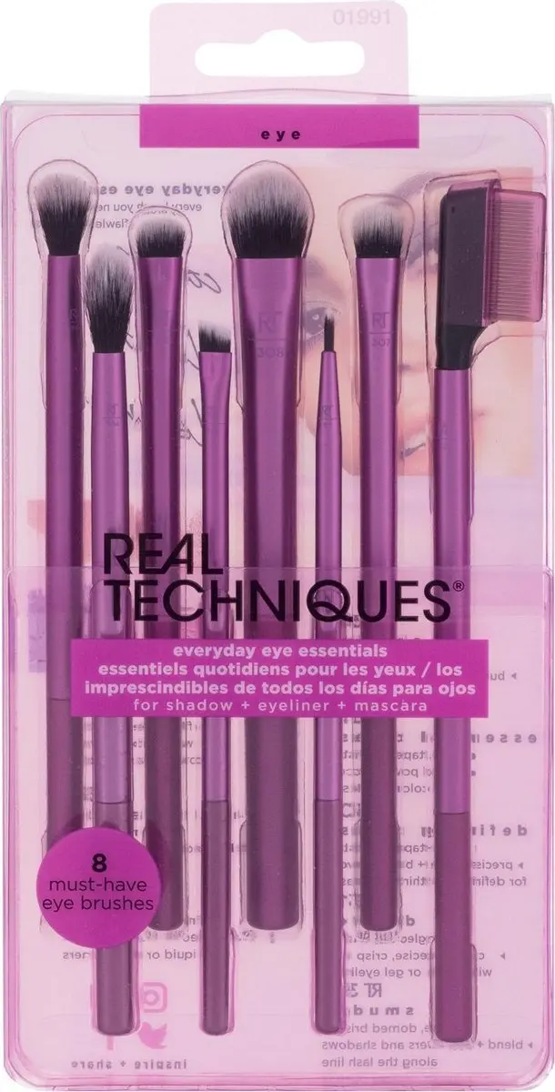 Real Techniques Everyday Eye Essentials - 8 Stuks