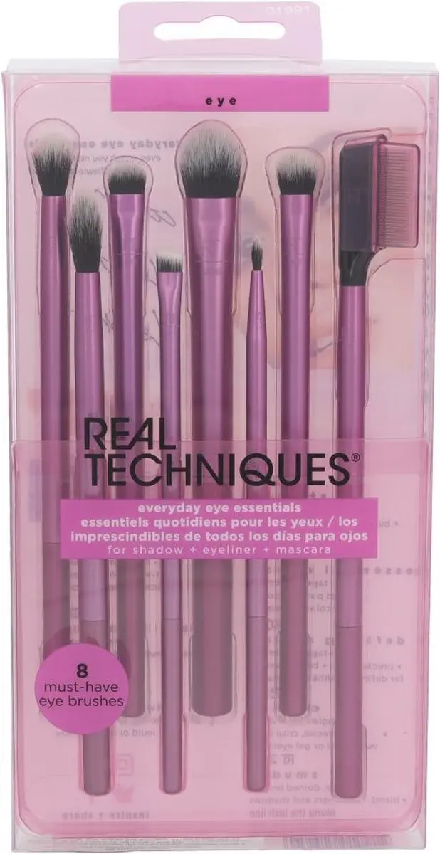 Real Techniques Everyday Eye Essentials - 8 Stuks