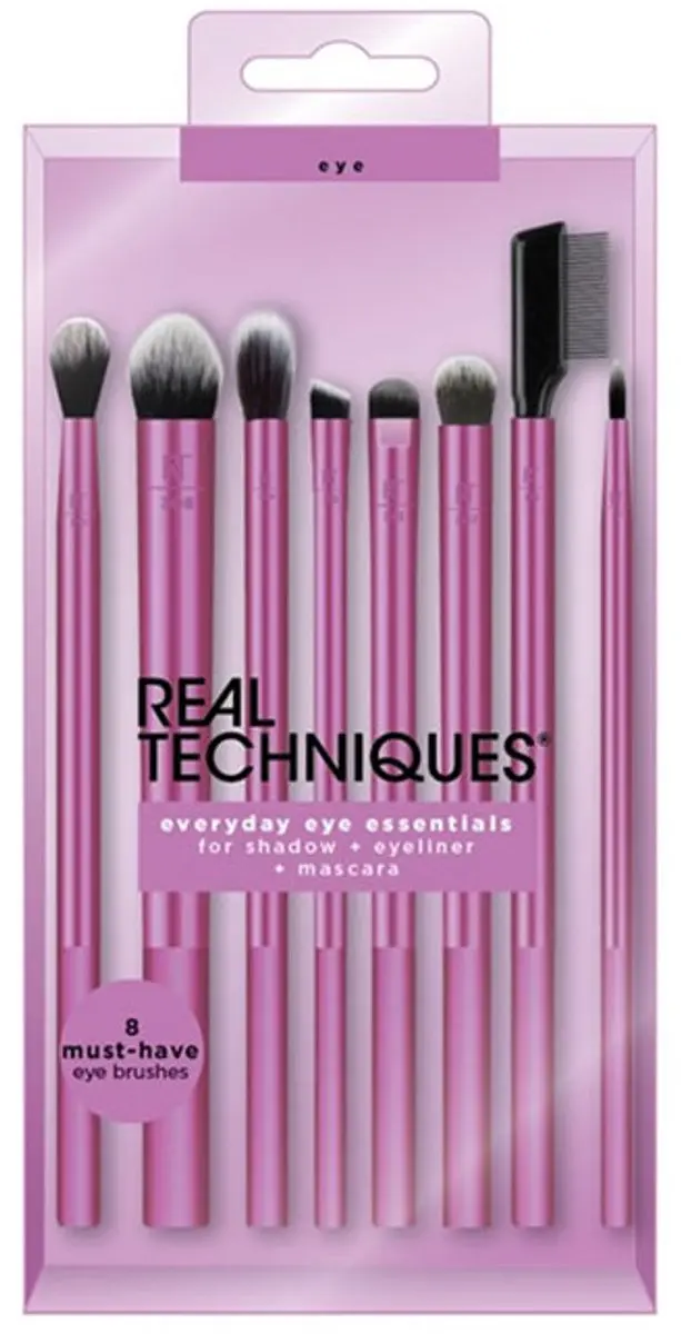 Real Techniques Everyday Eye Essentials - 8 Stuks