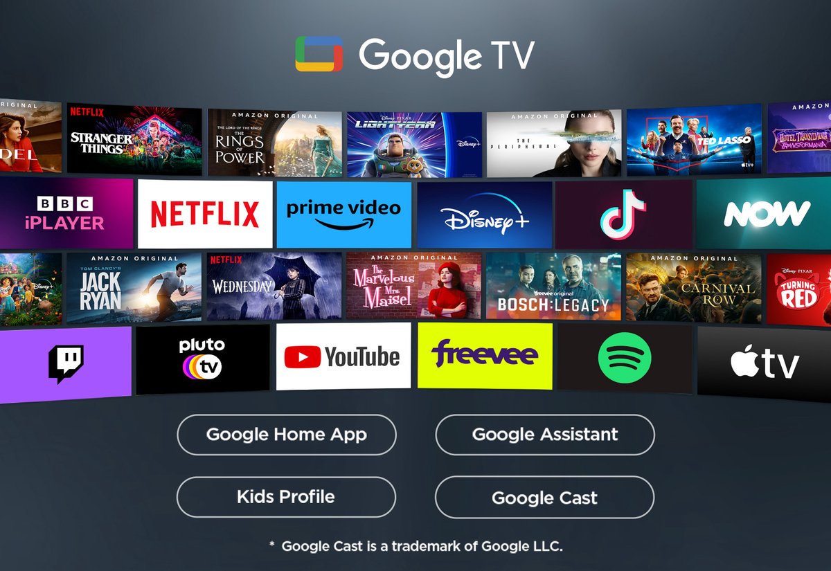 TCL 55V6C | 55 4K Ultra HD DLED Smart TV | Google TV | Dolby Vision | 60Hz (2025)